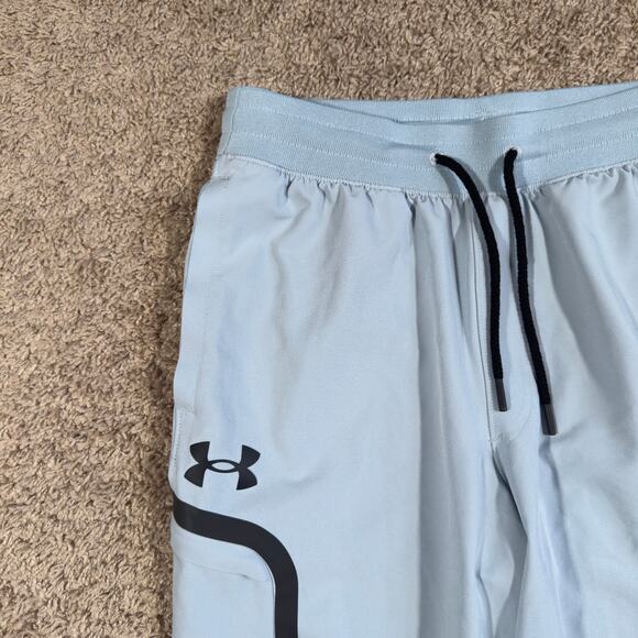 Under Armour Shorts Mens Medium Blue Sportstyle Elite Cargo 1373868 - Picture 3 of 11